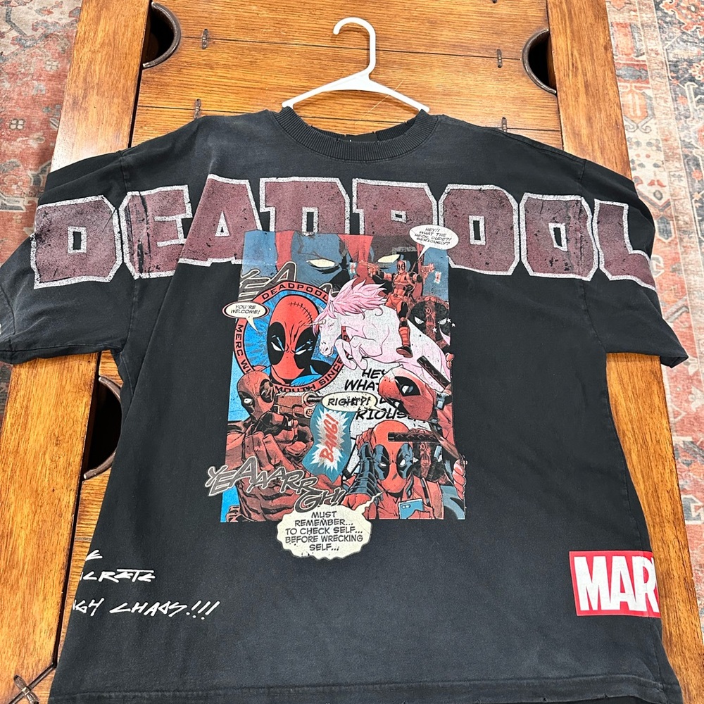 Marvel Black Graphic Tee